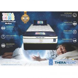 SlumberCare Therapedic TheraKids Medium Firm Pillow Top Mattress for Kids