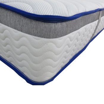 Bedzone 2 Tone Fabric Pocket Spring Mattress [King Single] - Image 4