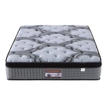 Bedzone Pocket Spring Latex Memory Foam Pillowtop Queen Mattress - Image 3
