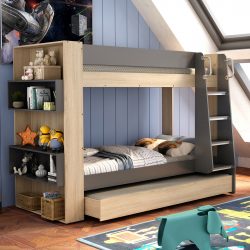 Kingsley Bunk Bed,  With/Without Trundle Single