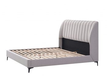 23BQ Queen Fabric Bed With Mattress(Included) - Image 4
