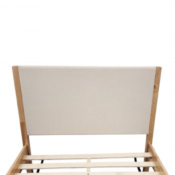Bakri Rubberwood King Single Bed Frame - Image 4