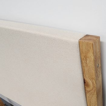 Bakri Rubberwood King Single Bed Frame - Image 5