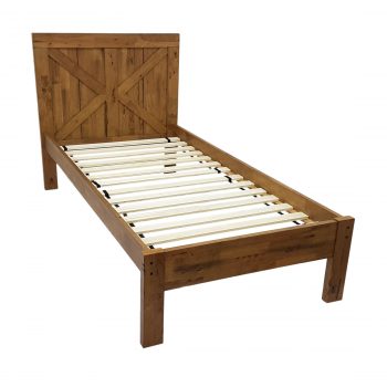 Jayden Wooden Bed, Single, King Single - Image 3