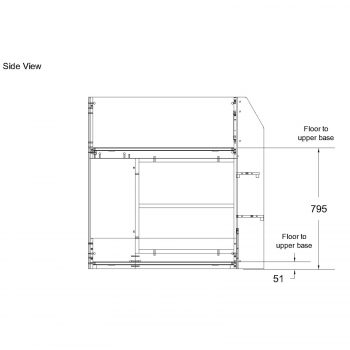 Z1 Lowline Bunk Bed, Single - Image 4
