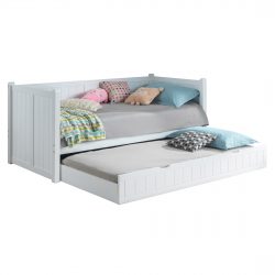 Nashville Wooden Day Bed with Trundle, Single